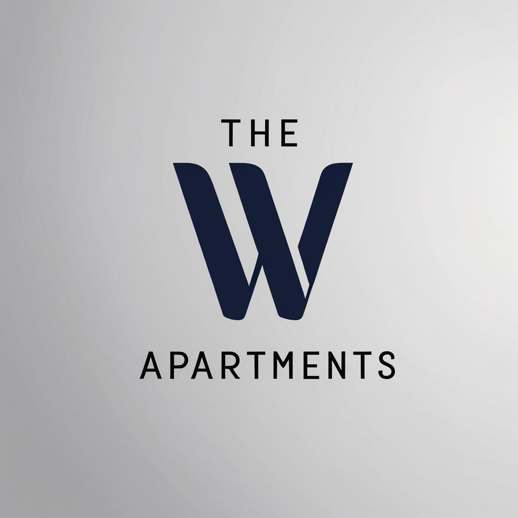 The W Apartments logo